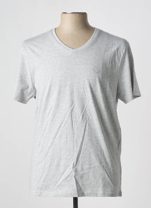 T-shirt gris LEE COOPER pour homme