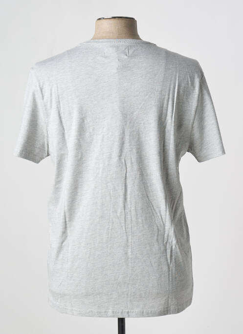 T-shirt gris LEE COOPER pour homme