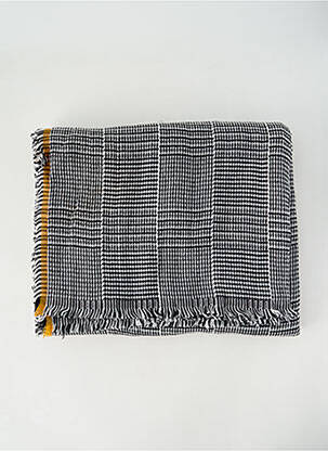 Foulard coutures renforcées noir MOLLY BRACKEN femme