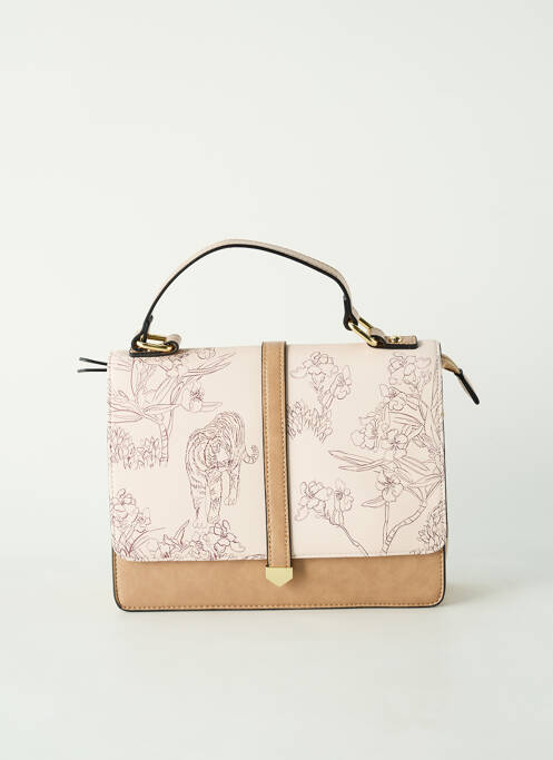 Sac beige INES DELAURE pour femme
