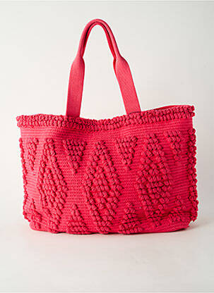 Sac multipoches forme rectangulaire rose MOLLY BRACKEN femme
