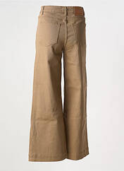 Pantalon flare marron MUSY MUSE pour femme seconde vue