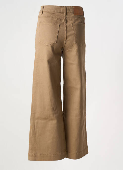 Pantalon flare stretch taille normale marron MUSY MUSE femme