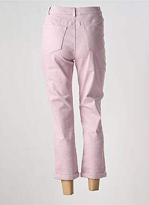 Pantalon 7/8 stretch taille normale violet MUSY MUSE femme