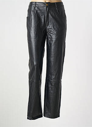 Pantalon droit stretch taille normale noir TOXIK3 femme