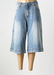 Pantacourt bleu TOXIK3 pour femme seconde vue