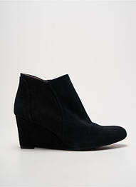 Bottines/boots bout rond talon de 7 à 9cm noir UNISA femme