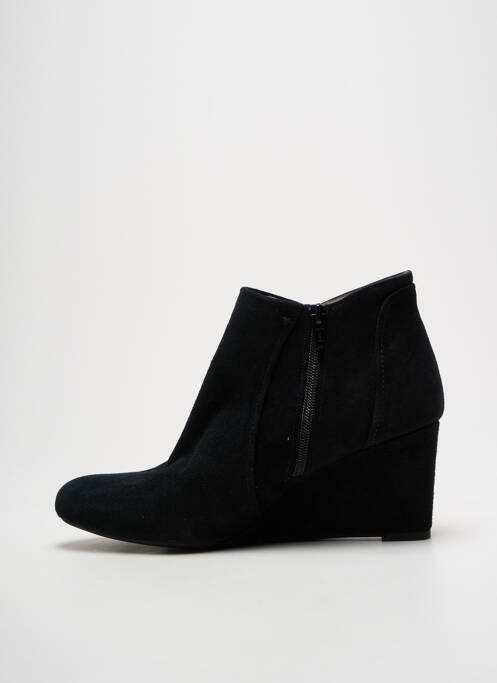Bottines/boots bout rond talon de 7 à 9cm noir UNISA femme