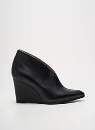 Bottines/boots matière lisse talon de 7 à 9cm noir UNISA femme