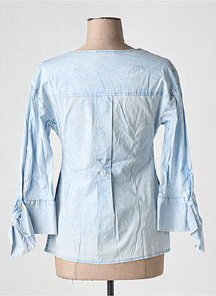 Veste casual coupe cintrée bleu ELISA CAVALETTI femme