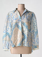 Blouse bleu MARINA V pour femme seconde vue