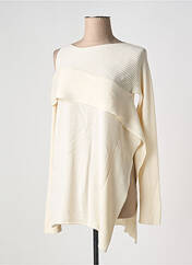Pull tunique beige CREA CONCEPT pour femme seconde vue