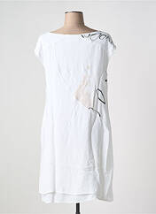 Robe courte blanc ELISA CAVALETTI pour femme seconde vue
