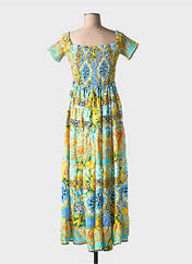 Robe longue bleu ANTICA SARTORIA pour femme seconde vue