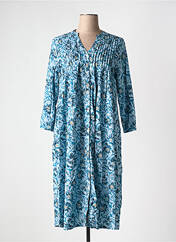Robe mi-longue bleu ZEN ETHIC pour femme seconde vue