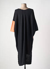 Robe mi-longue noir KEDZIOREK pour femme seconde vue