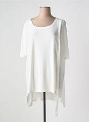 Tunique manches courtes blanc CREA CONCEPT pour femme seconde vue