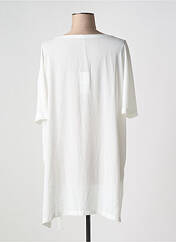 Tunique manches courtes blanc CREA CONCEPT pour femme seconde vue