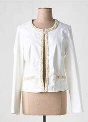 Veste casual beige LAUREN VIDAL pour femme seconde vue