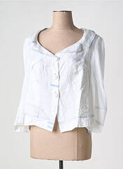 Veste casual blanc ELISA CAVALETTI pour femme seconde vue