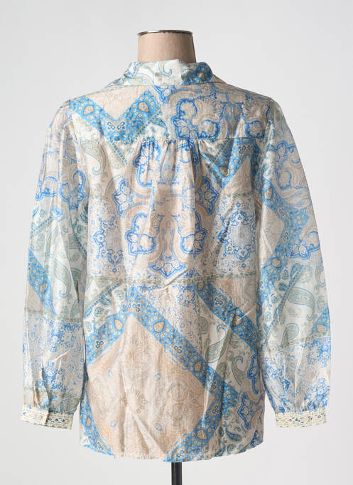 Blouse bleu MARINA V pour femme