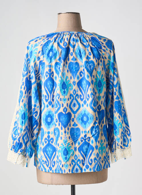 Blouse bleu ZEN ETHIC pour femme