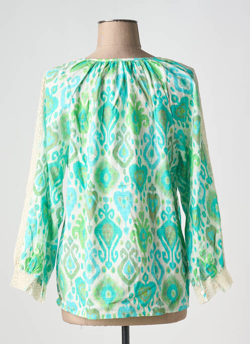 Blouse vert MARINA V pour femme