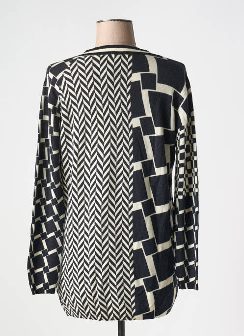 Gilet manches longues noir JEI'S BY LETIZIA DENARO pour femme