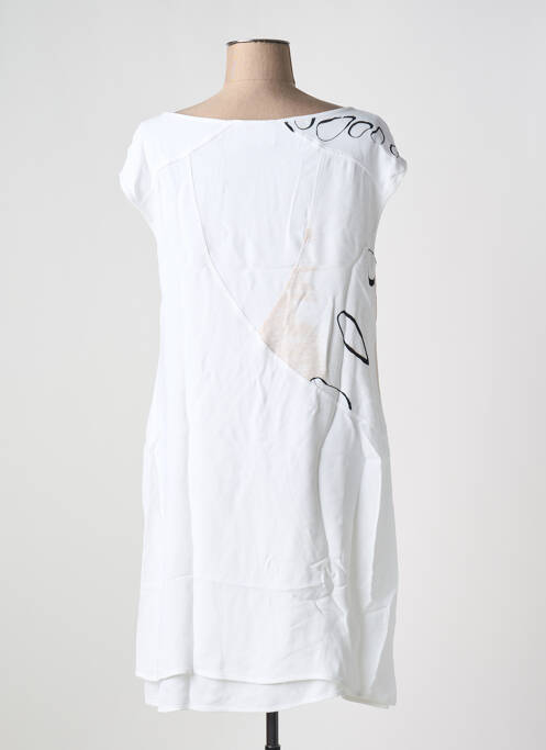 Robe courte blanc ELISA CAVALETTI pour femme