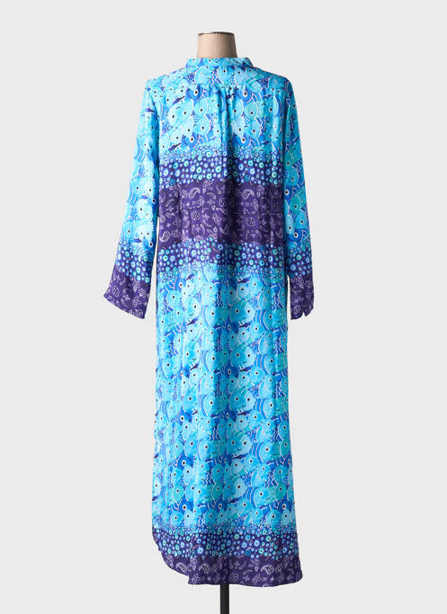 Robe longue bleu ANTICA SARTORIA pour femme