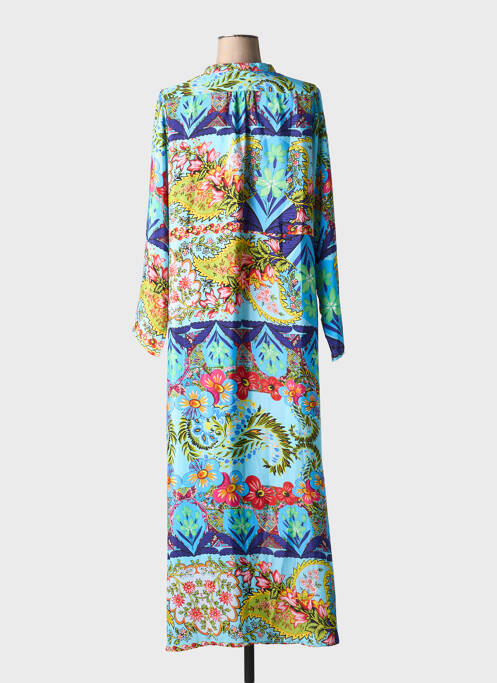 Robe longue bleu ANTICA SARTORIA pour femme