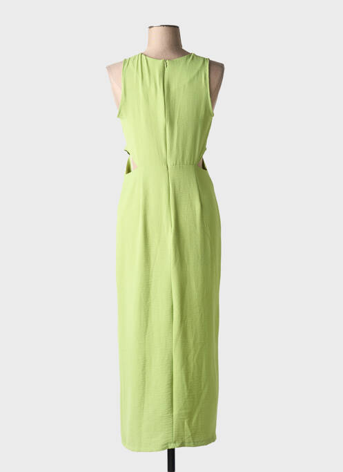 Robe longue vert ANDAM pour femme