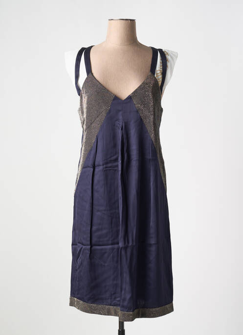 Robe mi-longue bleu ELISA CAVALETTI pour femme