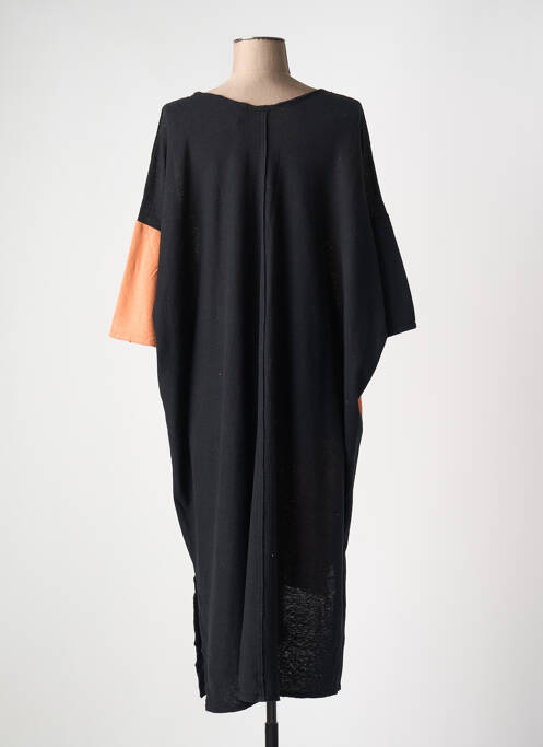 Robe mi-longue noir KEDZIOREK pour femme