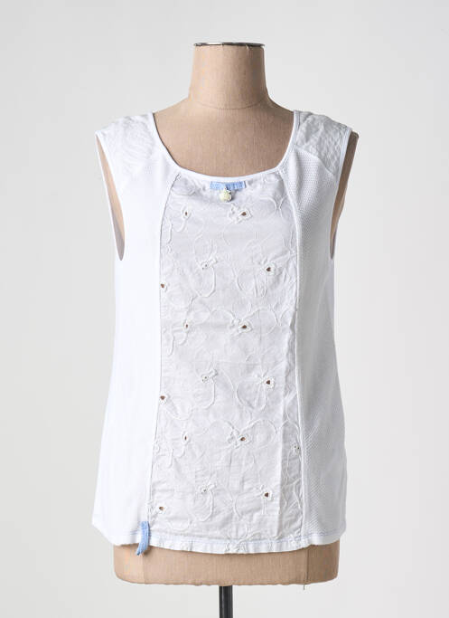 Top blanc ELISA CAVALETTI pour femme