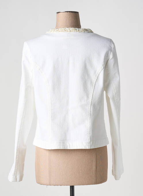 Veste casual beige LAUREN VIDAL pour femme
