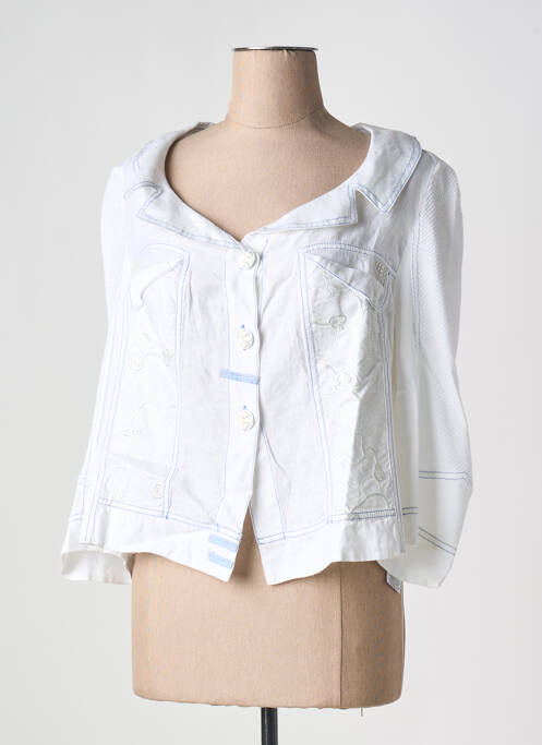 Veste casual blanc ELISA CAVALETTI pour femme