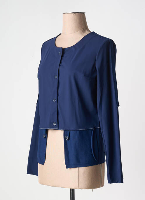 Veste casual bleu CREA CONCEPT pour femme