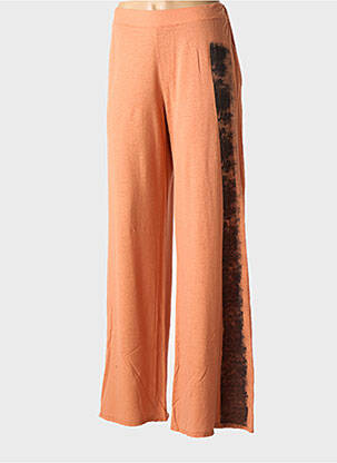 Jogging taille haute taille haute orange KEDZIOREK femme