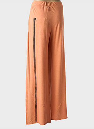 Jogging taille haute taille haute orange KEDZIOREK femme
