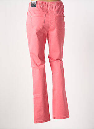 Jegging tissage popeline taille normale rose TONI femme