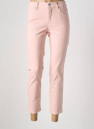 Jeans coupe slim stretch taille normale rose MAT DE MISAINE femme