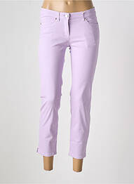 Jeans coupe slim taille basse taille basse violet TONI femme