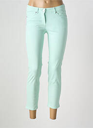 Jeans coupe slim taille basse taille basse vert TONI femme