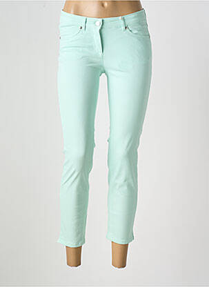 Jeans coupe slim taille basse taille basse vert TONI femme