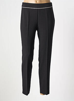Pantalon slim slim taille haute noir ANDAMIO femme