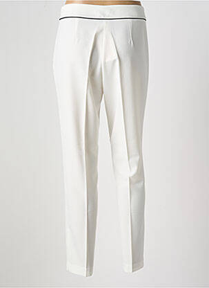 Pantalon slim slim taille haute blanc ANDAMIO femme