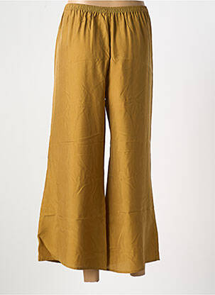 Pantalon large coupe fluide taille normale jaune MPC (MA PETITE CAPSULE) femme