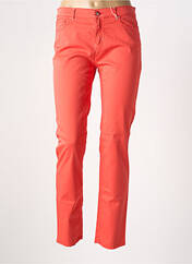 Jeans coupe slim orange ELISA CAVALETTI pour femme seconde vue