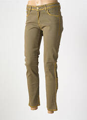 Jeans coupe slim vert ELISA CAVALETTI pour femme seconde vue